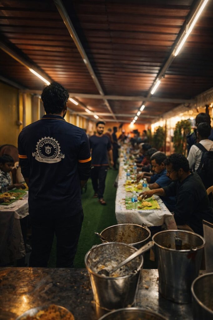 Taj Catering event setup