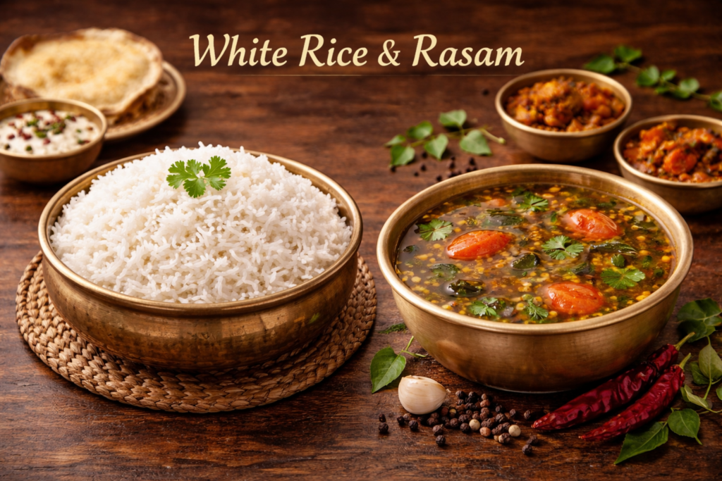 White Rice and Rasam